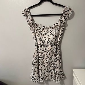 Cheetah Print Dress